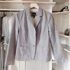 Gap Seersucker Blazer